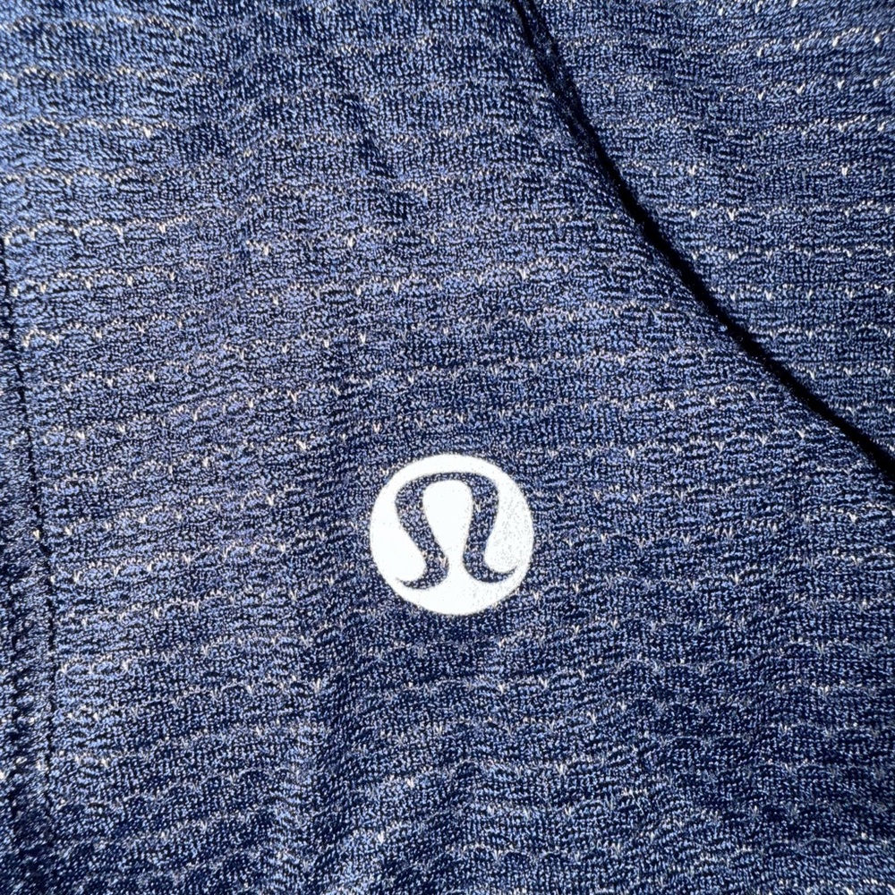 LULULEMON Stash it Tank Bra Inky Floral Navy Blue Performance Sporty Athletic 6 - Picture 6 of 6